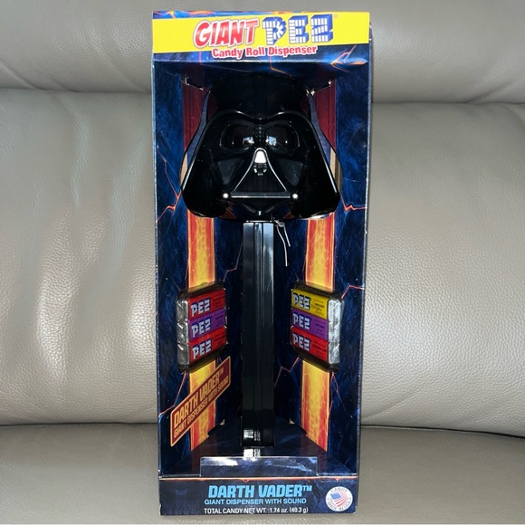 PEZ Candy, Inc/Starwars.com & Lucas Films Ltd Other - 2014 GIANT 12” PEZ DARTH VADER STAR WARS WITH SOUND Candy Roll Dispenser #001803